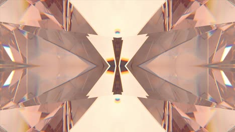 patrón de cristal geométrico abstracto