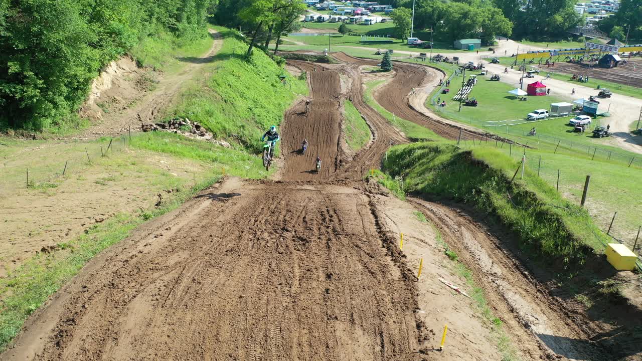 carrera de motocross