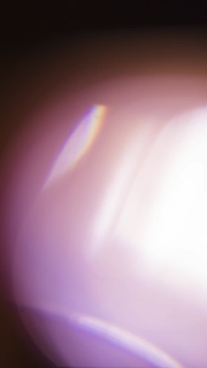 Abstract Light Effects and Geometric Shapes