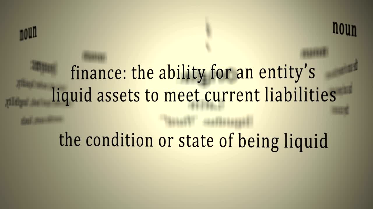 Definition: Liquidity