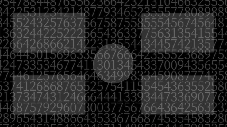Schermata finale con numero casuale, motion graphics