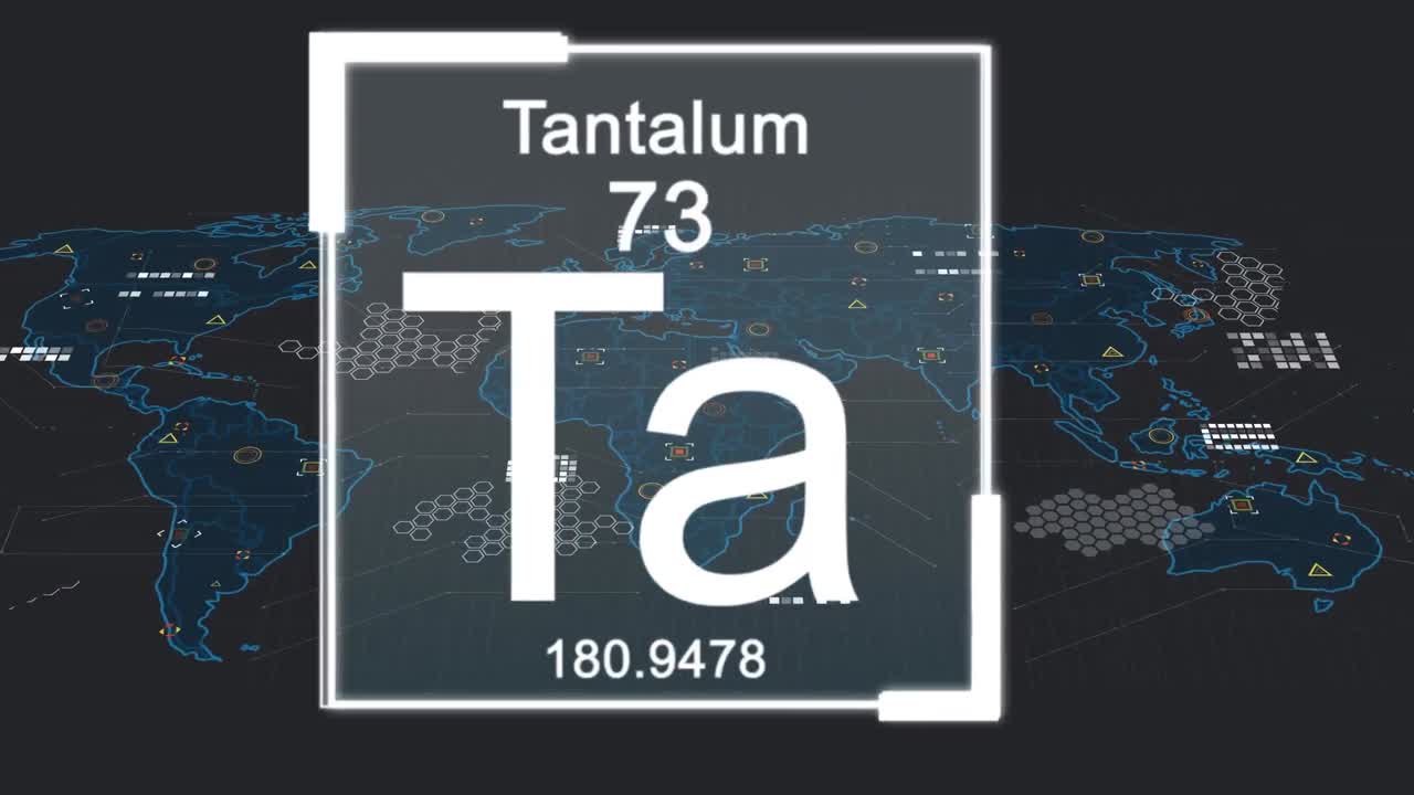 검은색 배경에 아이콘이 있는 요소와 세계 지도의 애니메이션