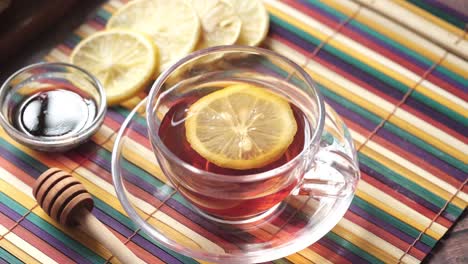 lemon tea with honey