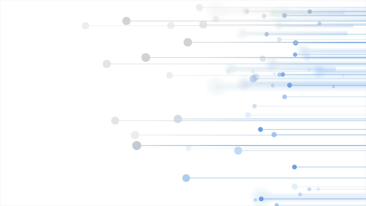 Glowing blue grey abstract futuristic hi-tech motion background