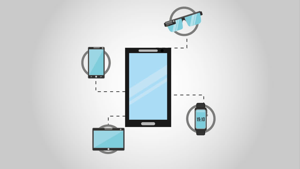 dispositivos de tecnología moderna