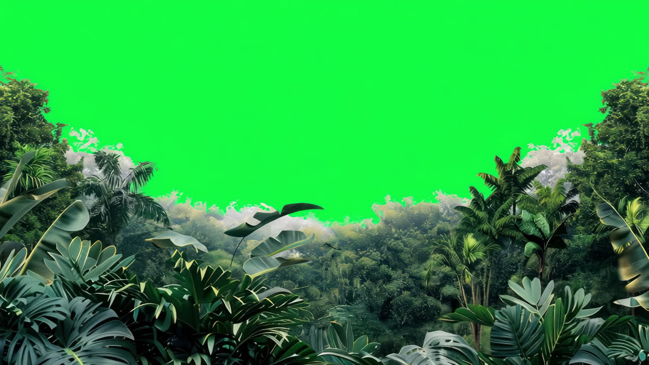 la exuberante jungla tropical