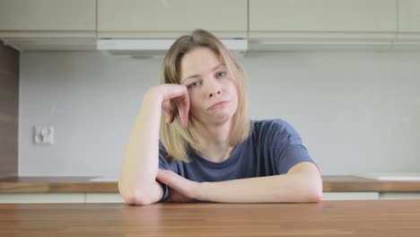 funny clip of a woman ignoring healthy foods as they roll by and she goes for the dessert instead