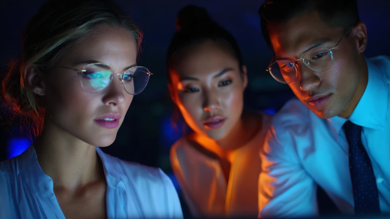 Business team collaborating in the office