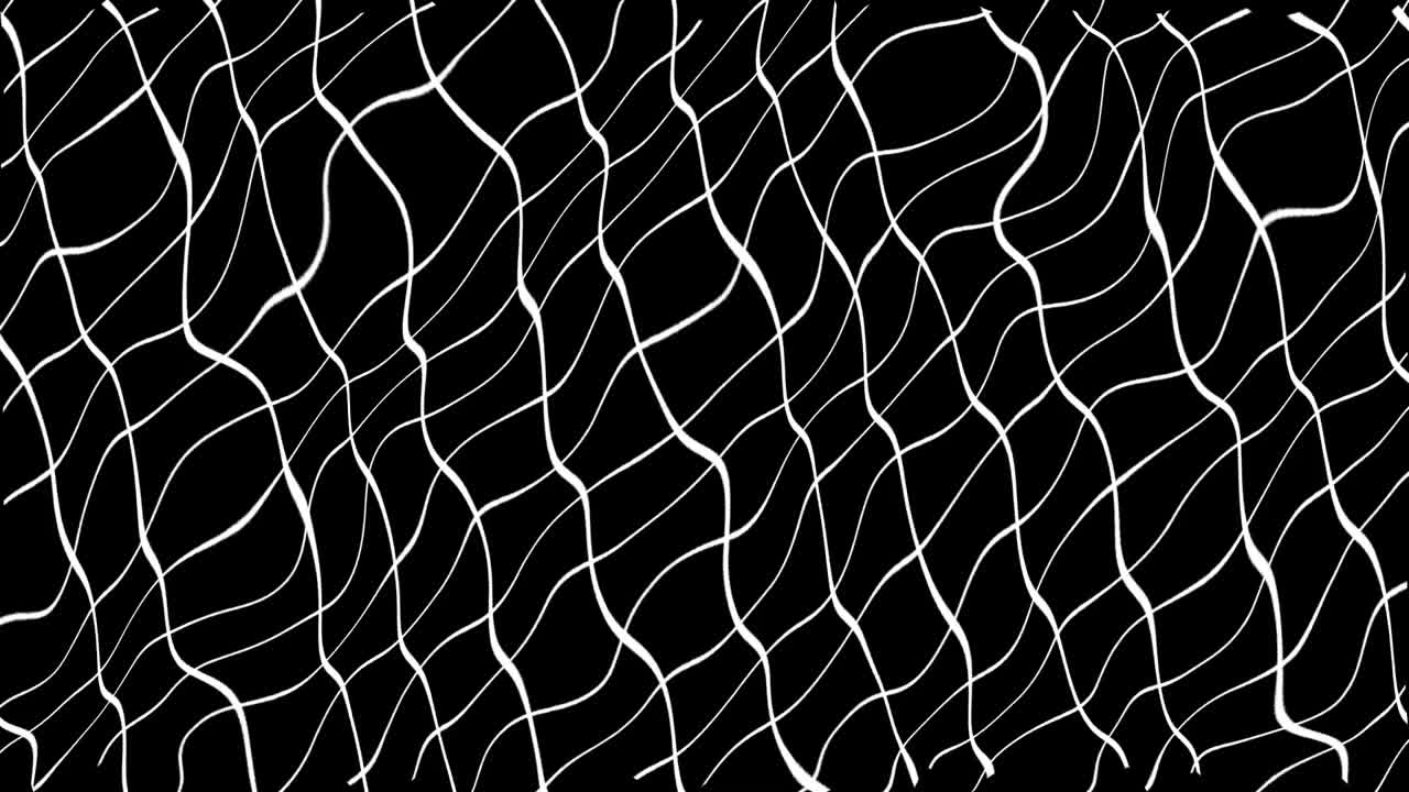 Particle Wave, Grid Line Wave Motion Animated Background Abstract digital particle wave and lights background , Digital particle cyber or technology background, Animation of seamless loop