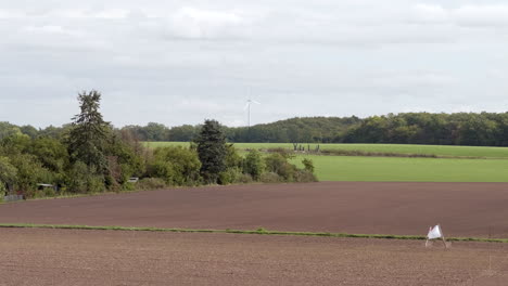 oberfeld, darmstadt, hessen, germany on a cloudy day