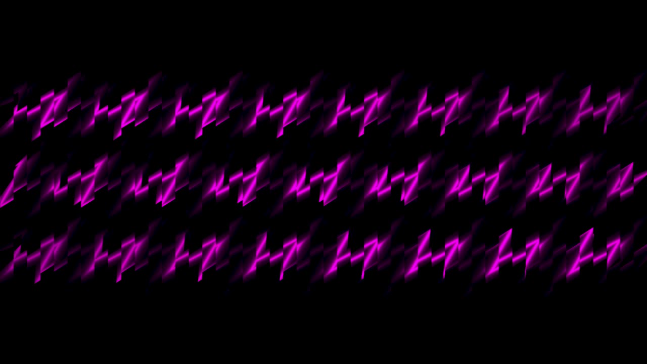 patrón geométrico rosa abstracto sobre un fondo negro