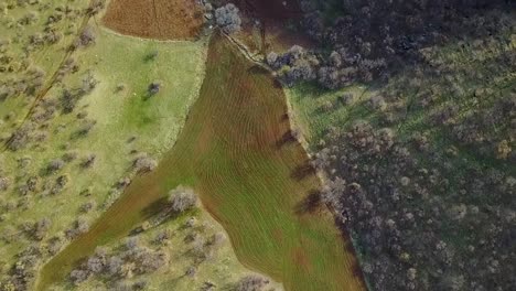 Eco-Resort-De-Granja-Verde-Que-Vive-De-Forma-Sostenible-En-Irán-Entre-Colinas-Valle-Fértil-En-Las-Tierras-Altas-Montañosas-Del-Noroeste-De-Irán-En-Verano