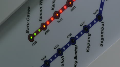 sistema ferroviario integrado de kuala lumpur malasia