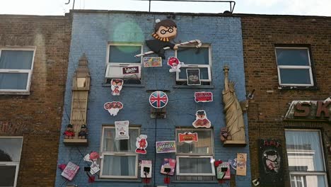 harry potter flying within camden, london, united kingdom