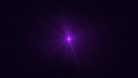 radiant purple light beam illuminating from center in circular pattern