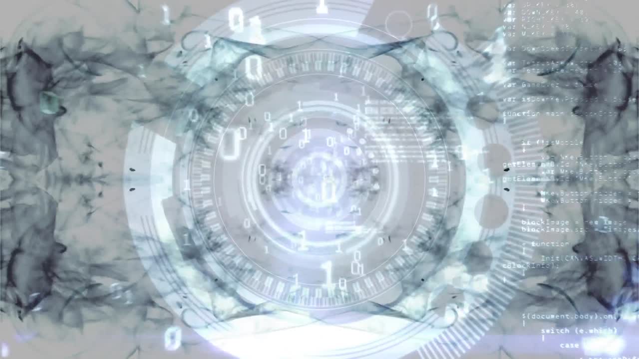 디지털 원과 이진 숫자