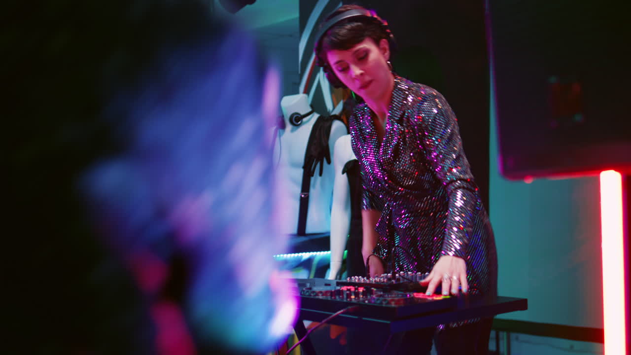 DJ in Nightclub