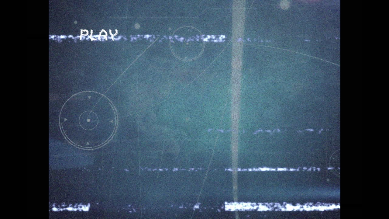 animación de la red de conexiones a través de la pantalla de reproducción