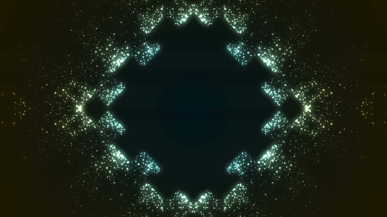 추상적인 반이는 입자 배경 루프