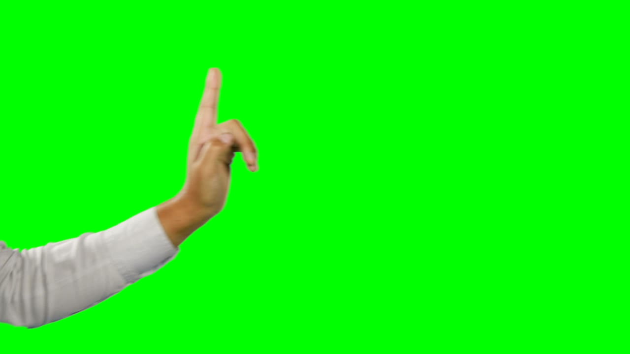 primer plano de la mano con una pantalla digital futurista