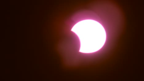 sun solar eclipse on daytime by glasses protect light sunny