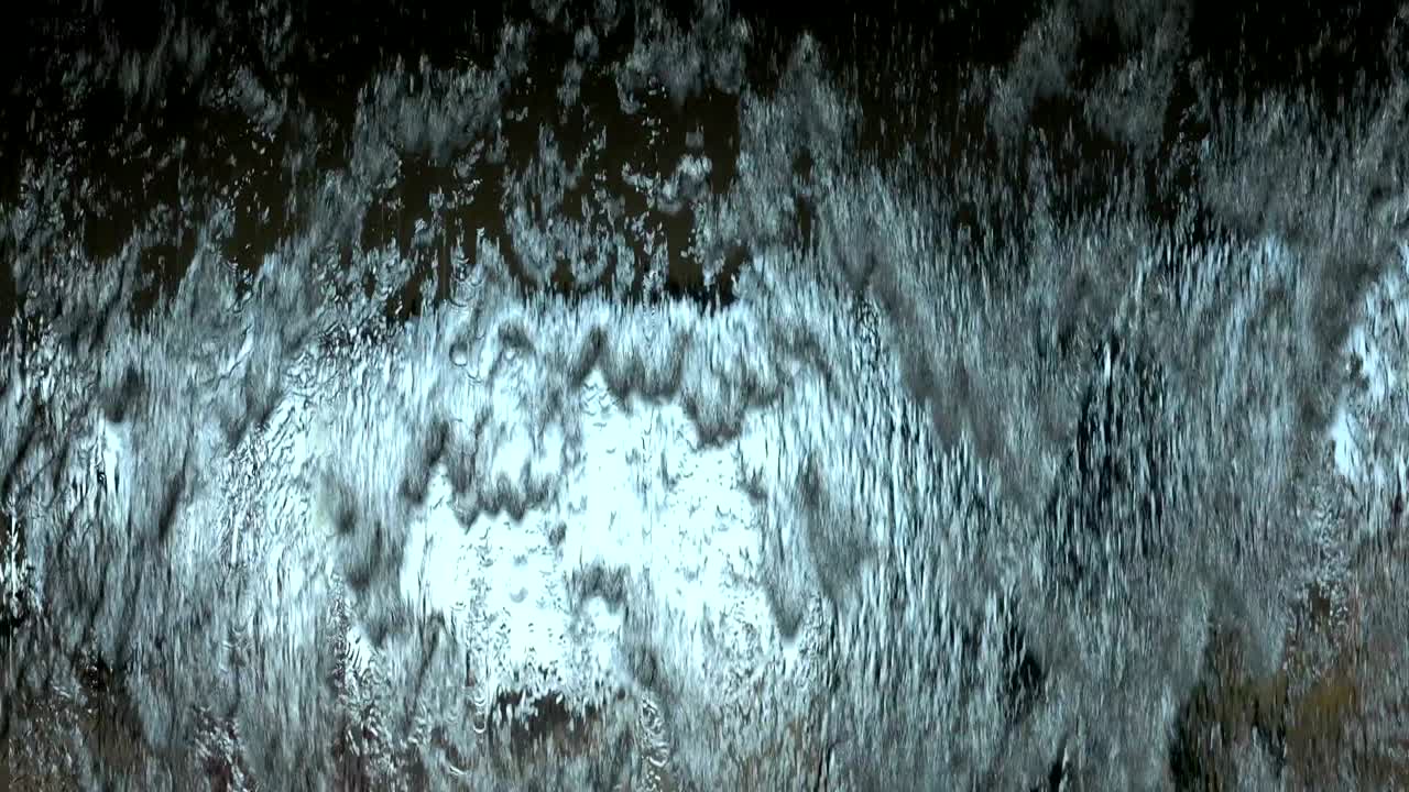 4k에서 물방울의 루프 가능한 비디오