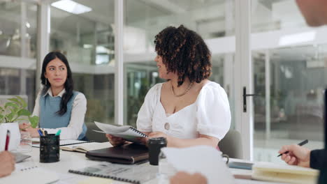 reunión de negocios en una oficina moderna