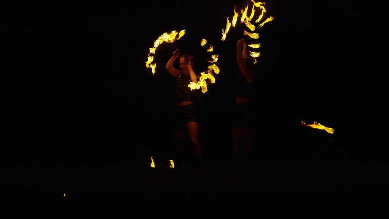 espectáculo de danza del fuego