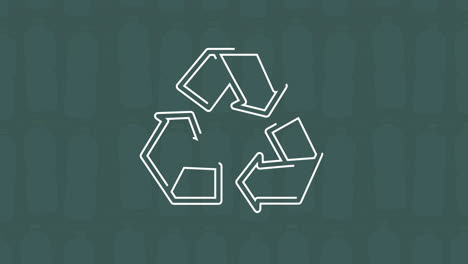 An-animation-of-People-recycling-concept