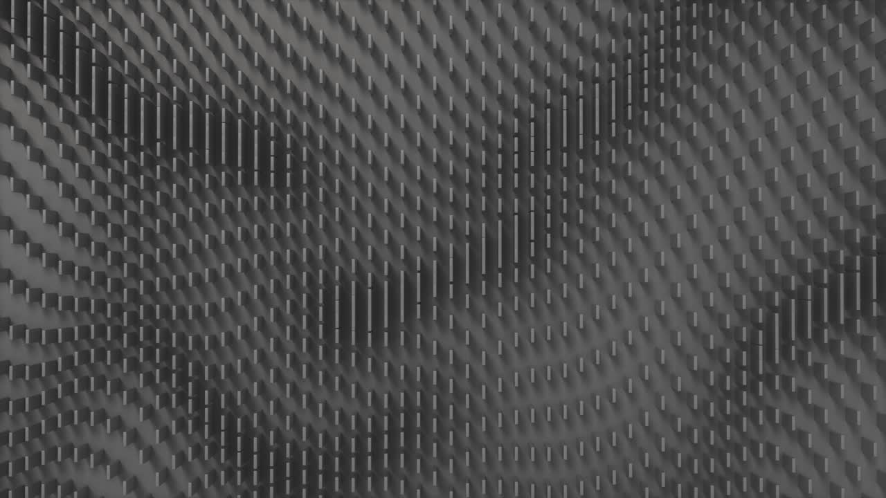 pared de bucles cinéticos verticales