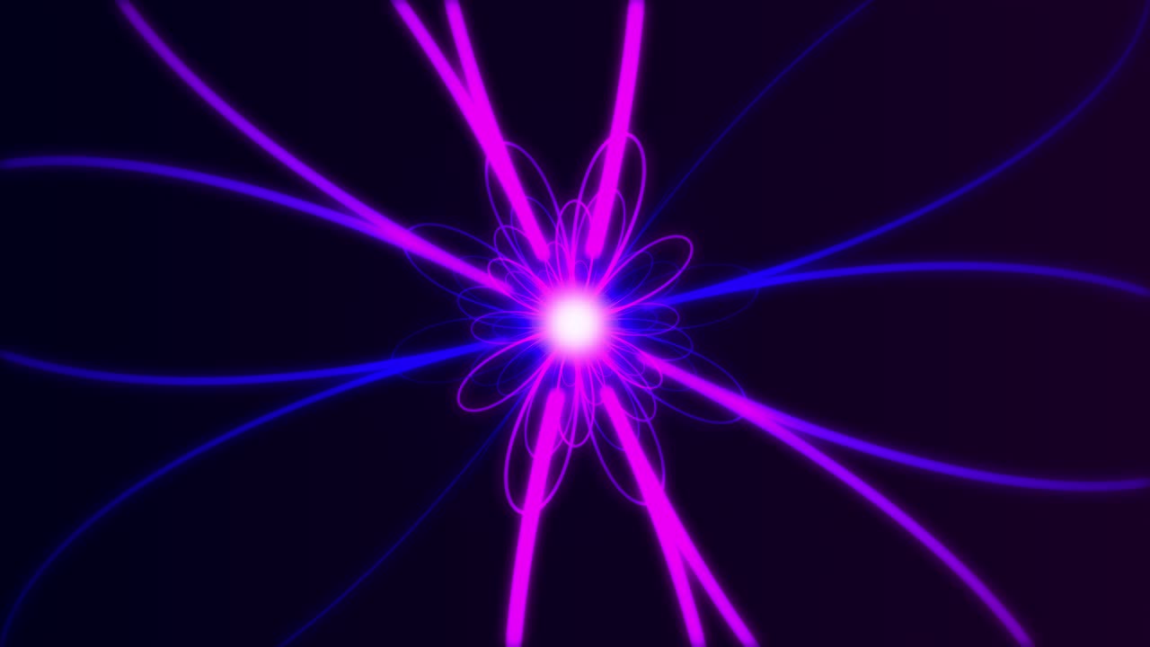 네온 모션 배경 원활한 루프