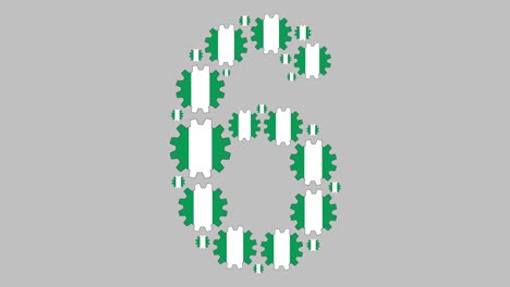 el número seis nigeriano