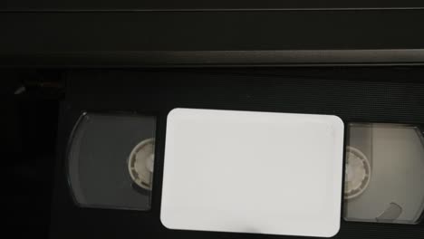 vintage omniviation vhs 8-track player