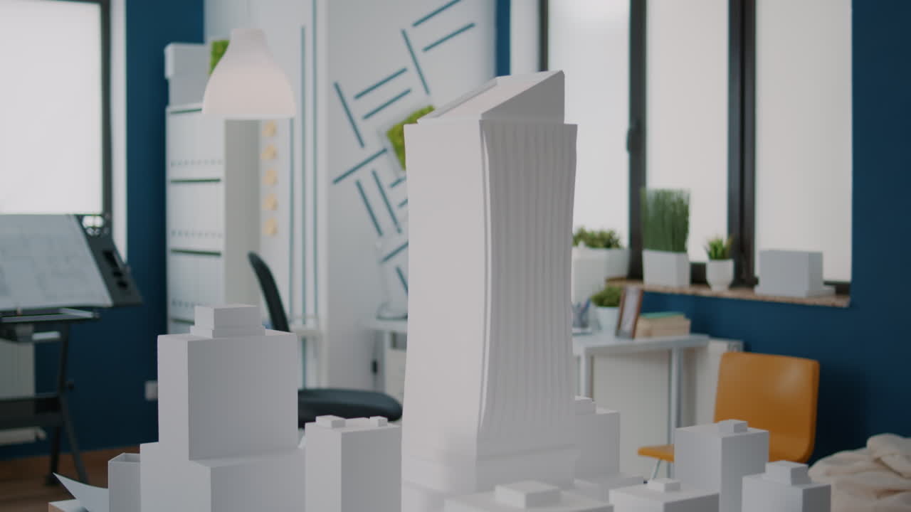 Architecture model in office