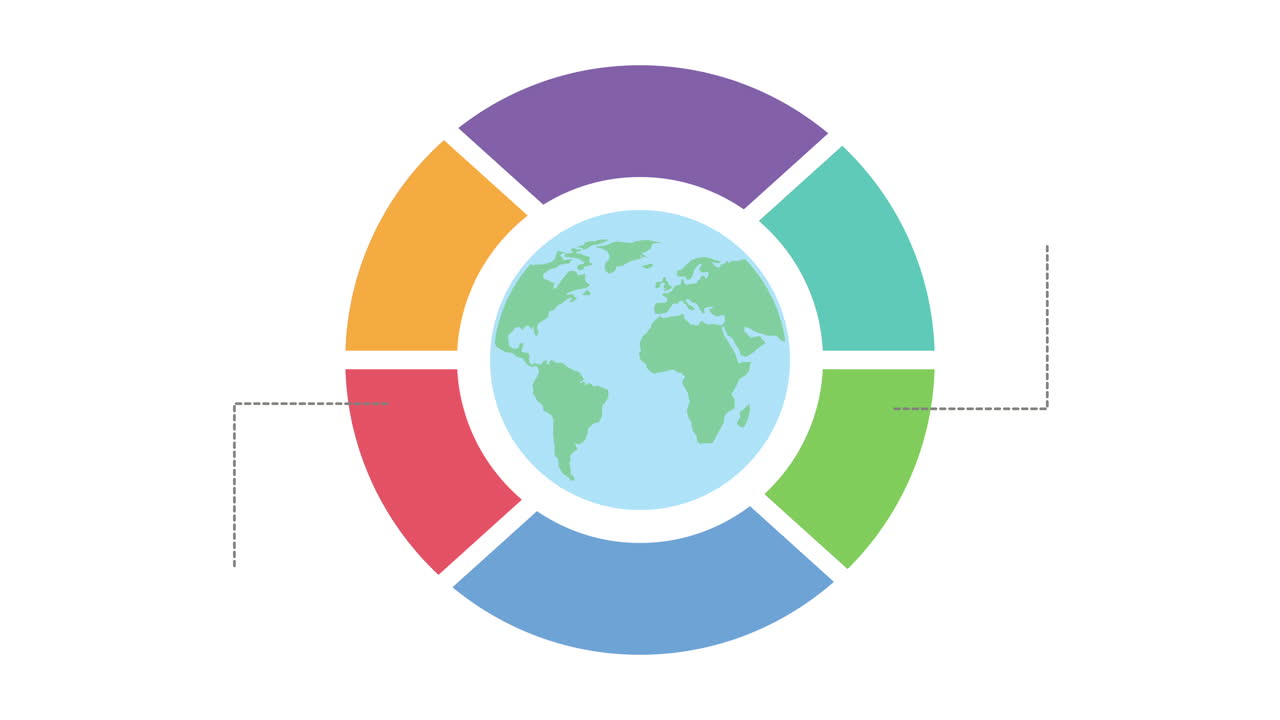 세계 지구 4k 애니메이션
