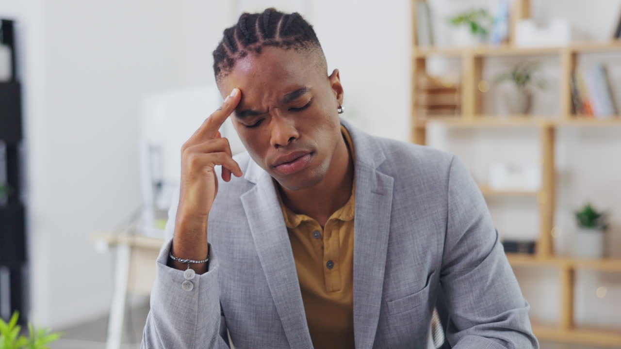 Mental health, pain and black man burnout