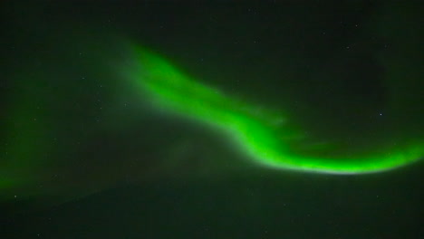 luces de baile brillante exhibición de la aurora boreal