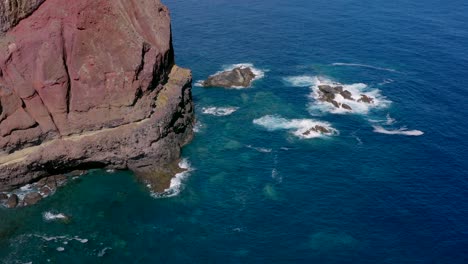 Luftaufnahme-Des-Eatsern-Teils-Von-Madeira