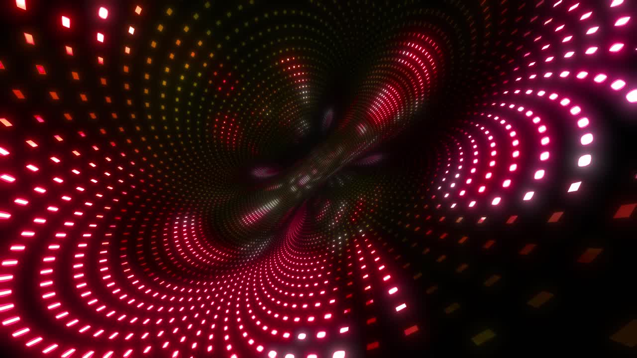 tunnel di luce astratto