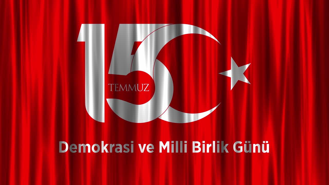 15 Temmuz Bayrağı (Döngülenebilir)