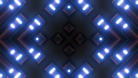 patrón geométrico de neón abstracto