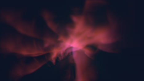 mysterious red vortex - symbol of chaos and the unknown