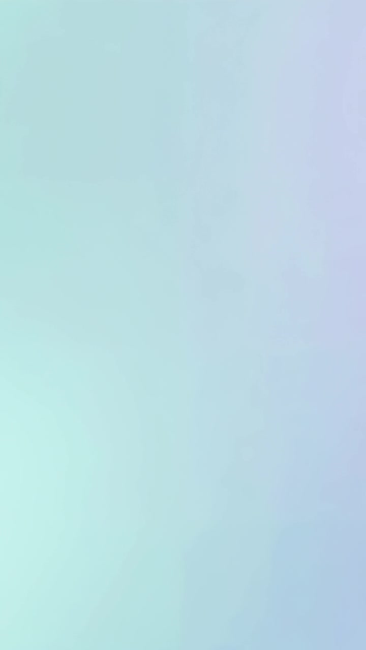 Vertical video: Frame sequence showing pastel gradient shifting mint to lilac screen, faint banding