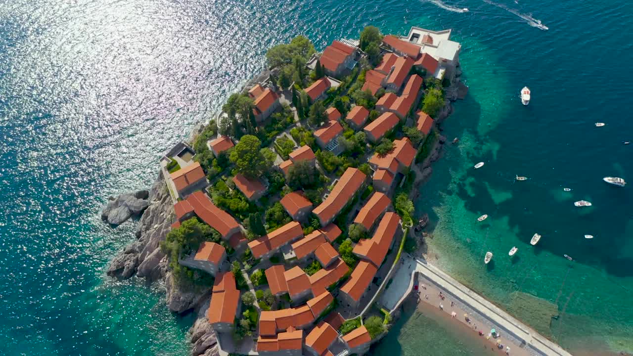 몬테네그로의 세베티 스테판 섬, 부드바