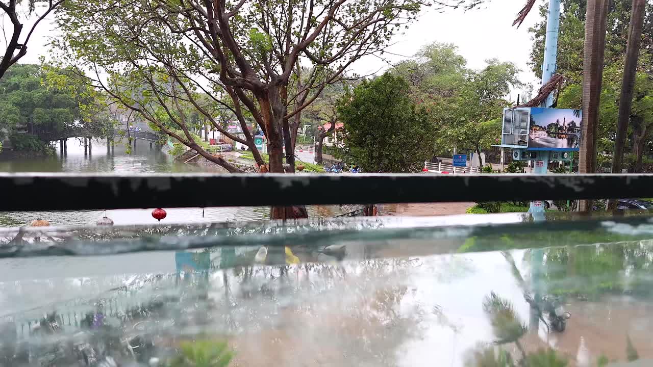 베트남 하노이 의 한 공원 의 조용 한 장면