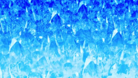 close up view of iceberg. abstract winter ice background. ice pieces. cold snow. light blue. 3d animation of crushed ice. loop animation.