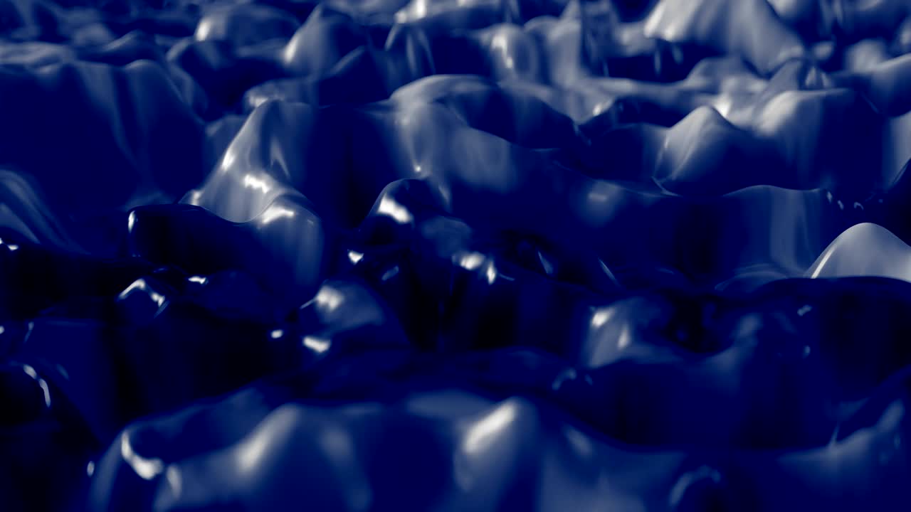 추상적인 파동된 외계인 표면.