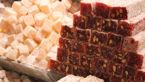 turkish delight: a variety of flavors and textures