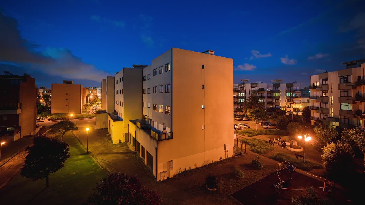 noite para dia timelapse reverso "boomerang" em quarentena
