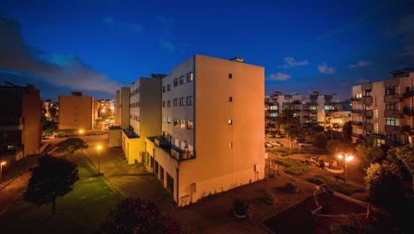 timelapse de noche a día invierte &quot;boomerang&quot; en cuarentena
